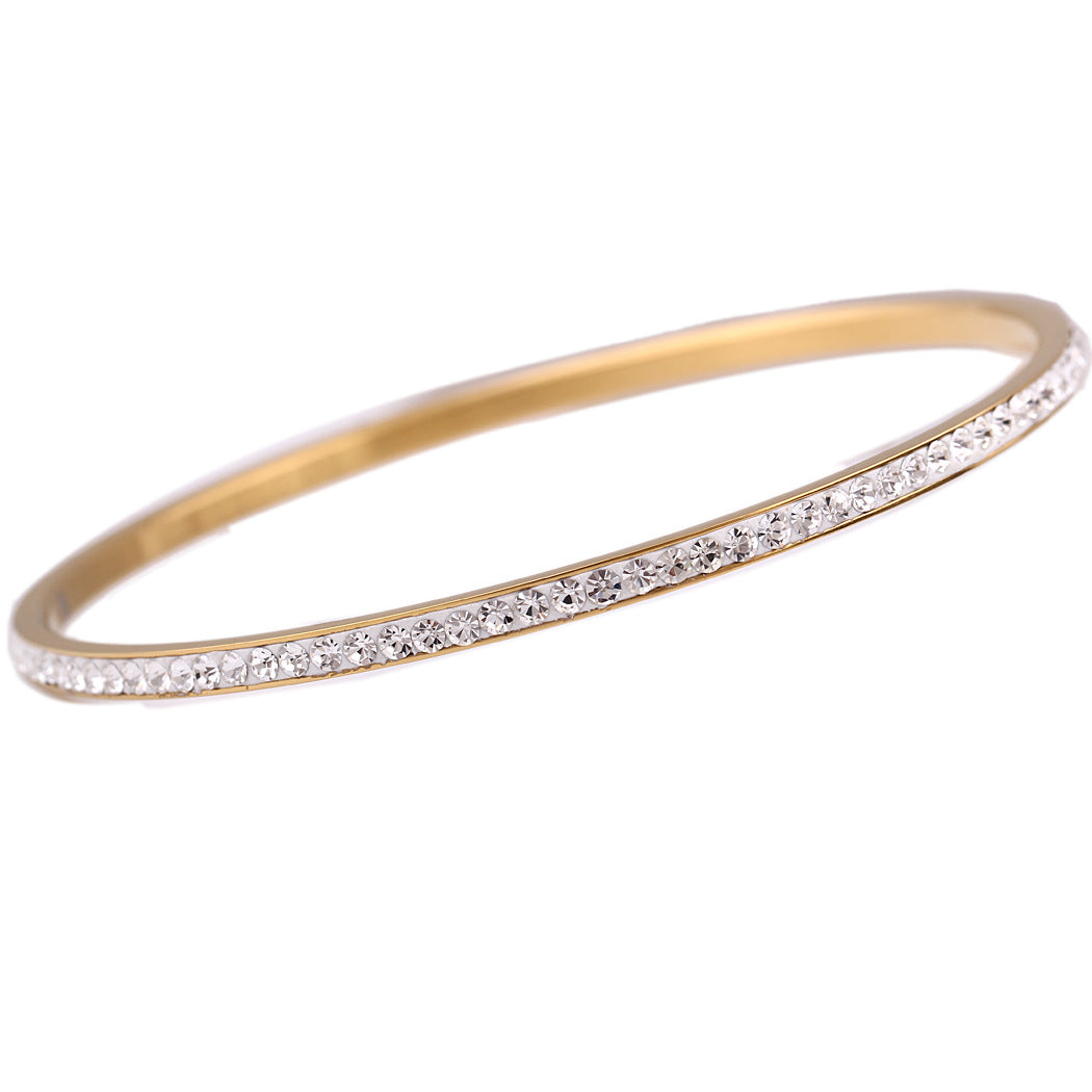 Damen Armband mit funkelndem Kristallbesatz Shop Nory