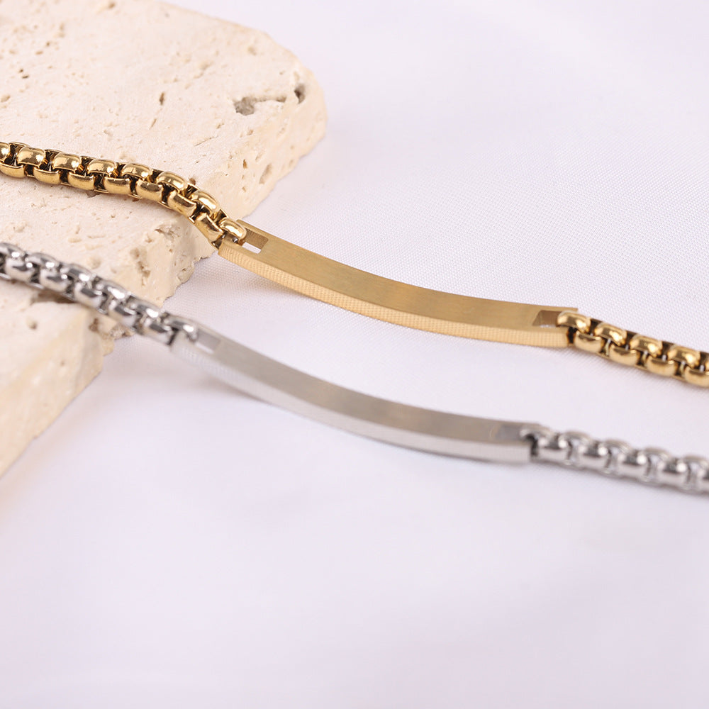 Damen Armband mit personalisierbarem Namensschild Shop Nory