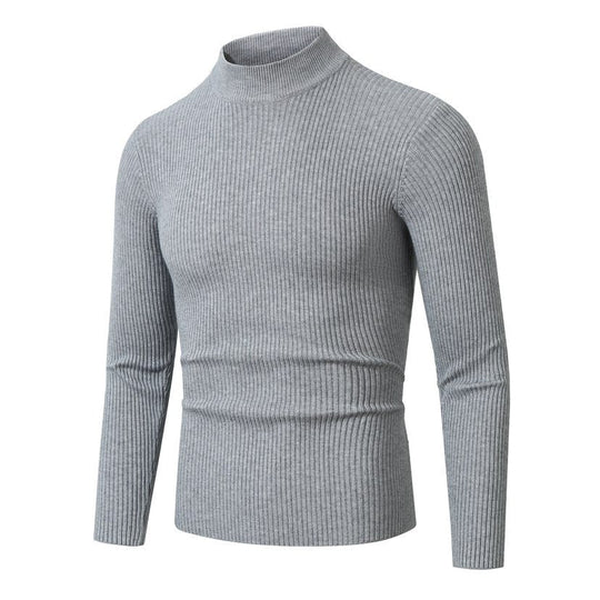 Herren Rollkragenpullover aus hochwertiger Rippenstruktur Shopnory