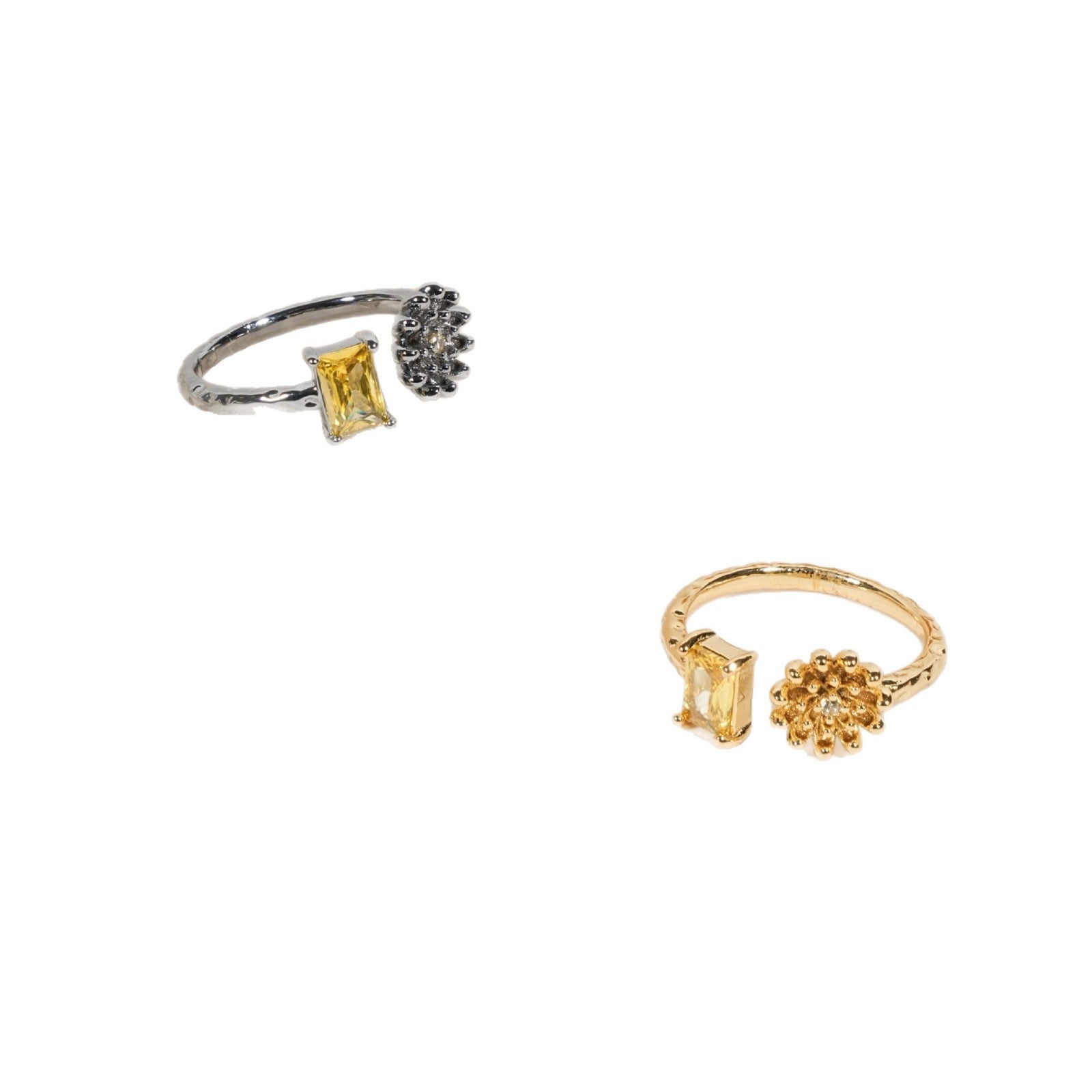 Damen eleganter Ring mit bunten Akzenten Shop Nory