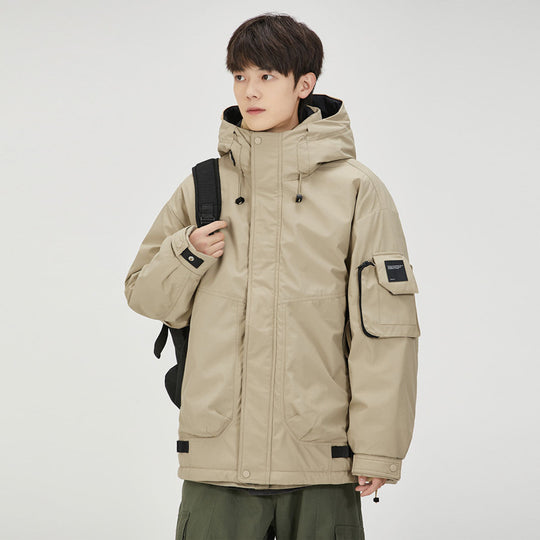 Herren Multifunktionale wetterfeste Parka mit Kapuze Shop Nory