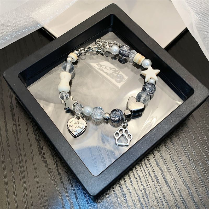 Damen Armband mit einzigartigen Charms und herzlichen Motiven Shop Nory