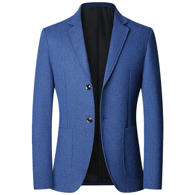 Herren Slim Fit Sakko mit feiner Struktur und klassischer Knopfleiste Shop Nory