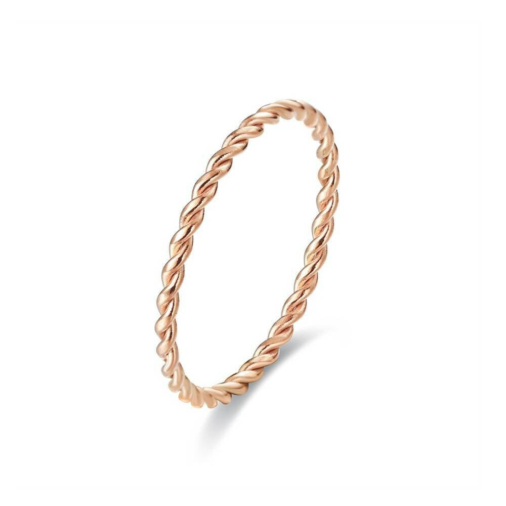 Damen Reversibler Ring mit gedrehtem Design Shop Nory