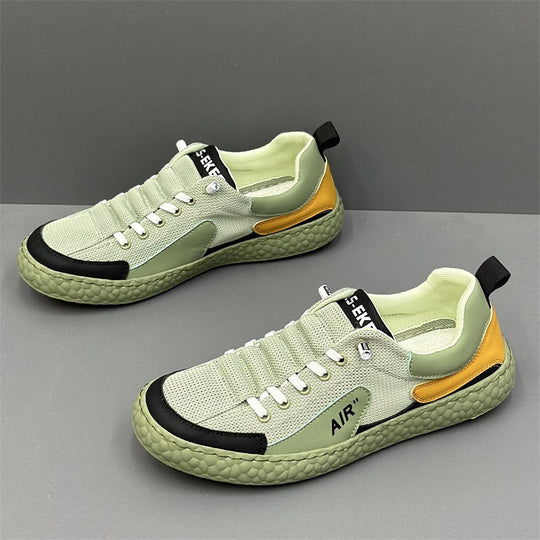 Herren Leichter atmungsaktiver Mesh-Sneaker mit strukturierter Air-Optik-Sohle Shop Nory