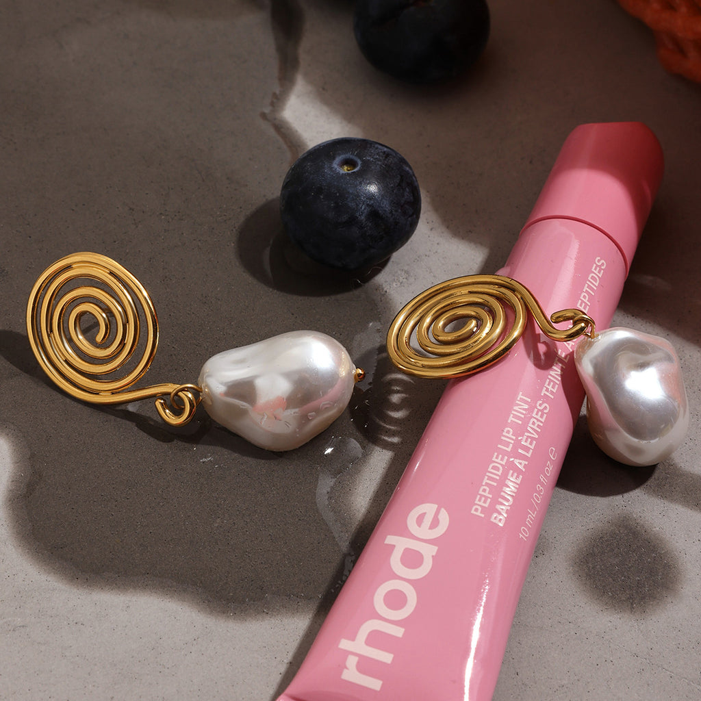 Damen Ohrringe mit hochwertigem Perlendesign von Shop Nory