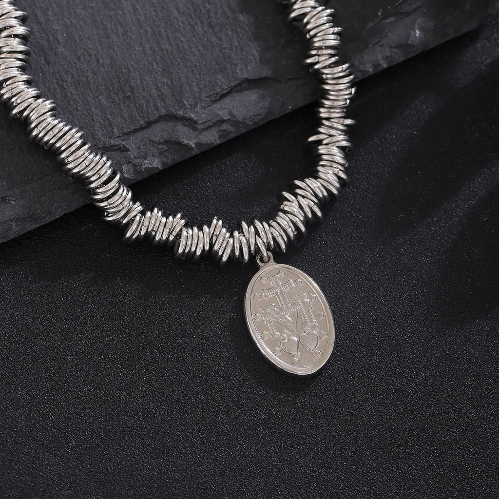 Damen modische Halskette mit Herzanhänger Shop Nory