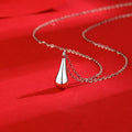 Damen eleganter Tropfen Anhänger mit feiner Kette Shop Nory