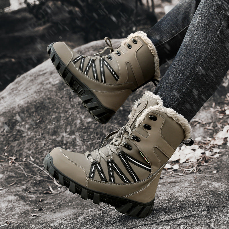 Damen Winterboots mit isolierendem Innenfutter und rutschfester Sohle