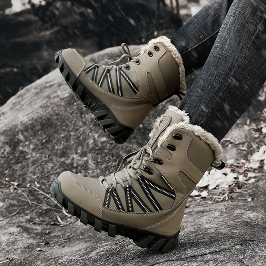 Damen Winterboots mit isolierendem Innenfutter und rutschfester Sohle