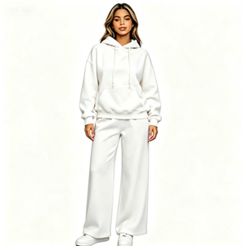 Damen Bequemer Oversized Hoodie mit weiten Jogginghosen Shop Nory
