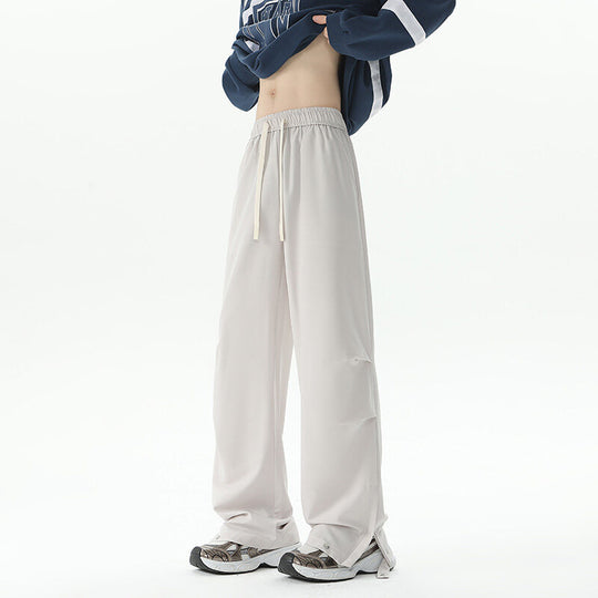 Damen Weite Cargo-Loungehose mit elastischem Bund, Tunnelzug und verstellbarem Saum Shop Nory