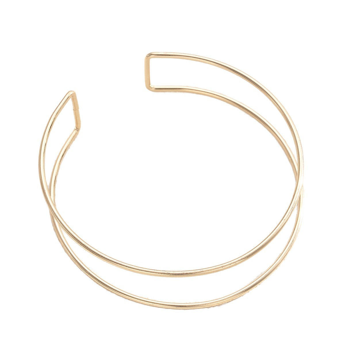 Damen minimalistisches Armreif aus hochwertigem Metall Shop Nory