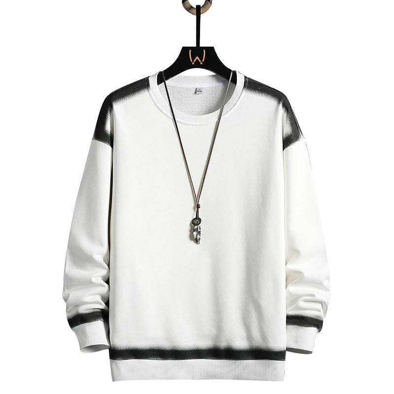 Herren Oversized Sweatshirt mit dezentem Farbverlaufbesatz und Rundhalsausschnitt Shop Nory