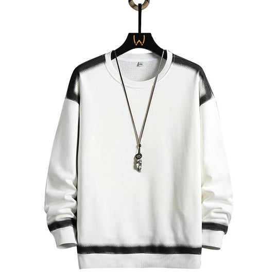 Herren Oversized Sweatshirt mit dezentem Farbverlaufbesatz und Rundhalsausschnitt Shop Nory