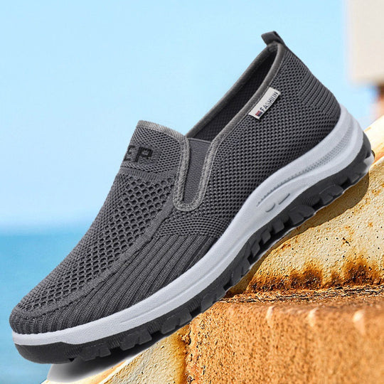 Herren Atmungsaktive Slip-On Sneakers mit rutschfester Sohle Shop Nory