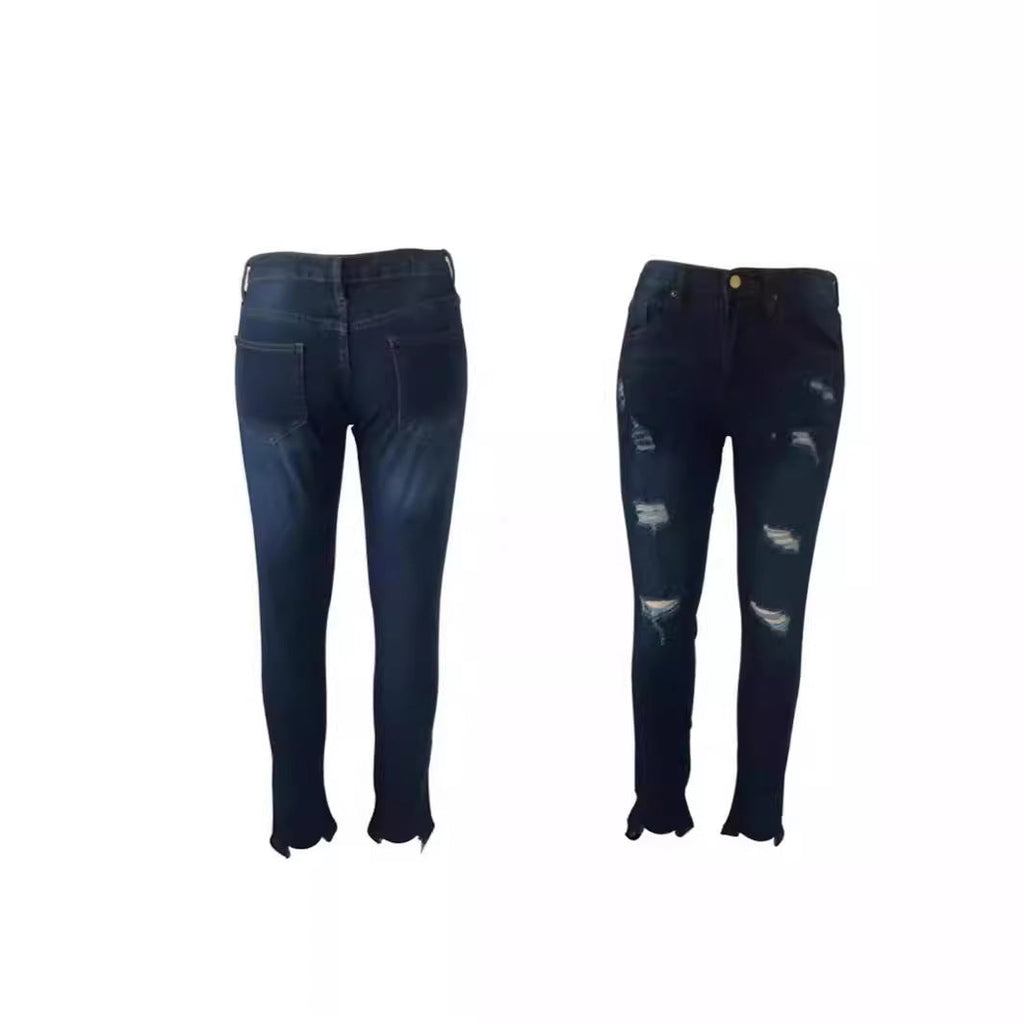 Damen Destroyed Skinny Jeans