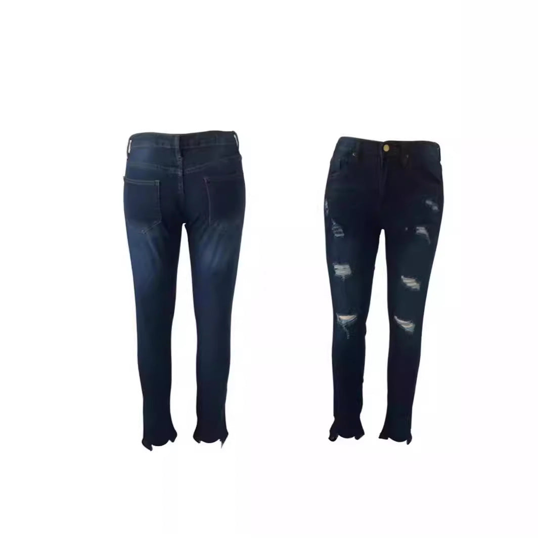 Damen Destroyed Skinny Jeans