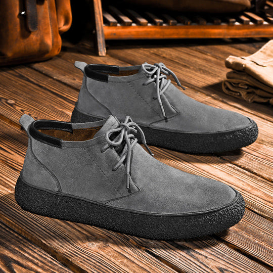Herren Bequeme Chukka-Stiefel mit rutschfester Sohle und atmungsaktivem Design Shopnory