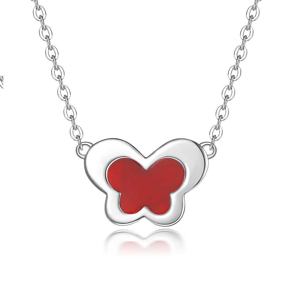 Damen Anhänger mit Schmetterlingsdesign Shop Nory