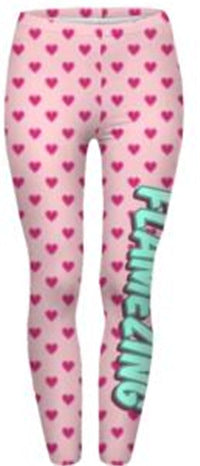 Damen Mandala-Ombre Leggings mit hohem Bund und formendem Stretch Shopy Nory