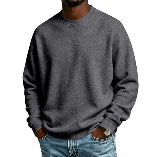 Herren Oversize-Sweatshirt mit Rundhalsausschnitt, weicher French-Terry und Rippbündchen Shop Nory