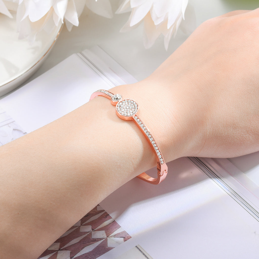 Damen Armreif mit funkelnden Zirkonia-Steinen Shop Nory