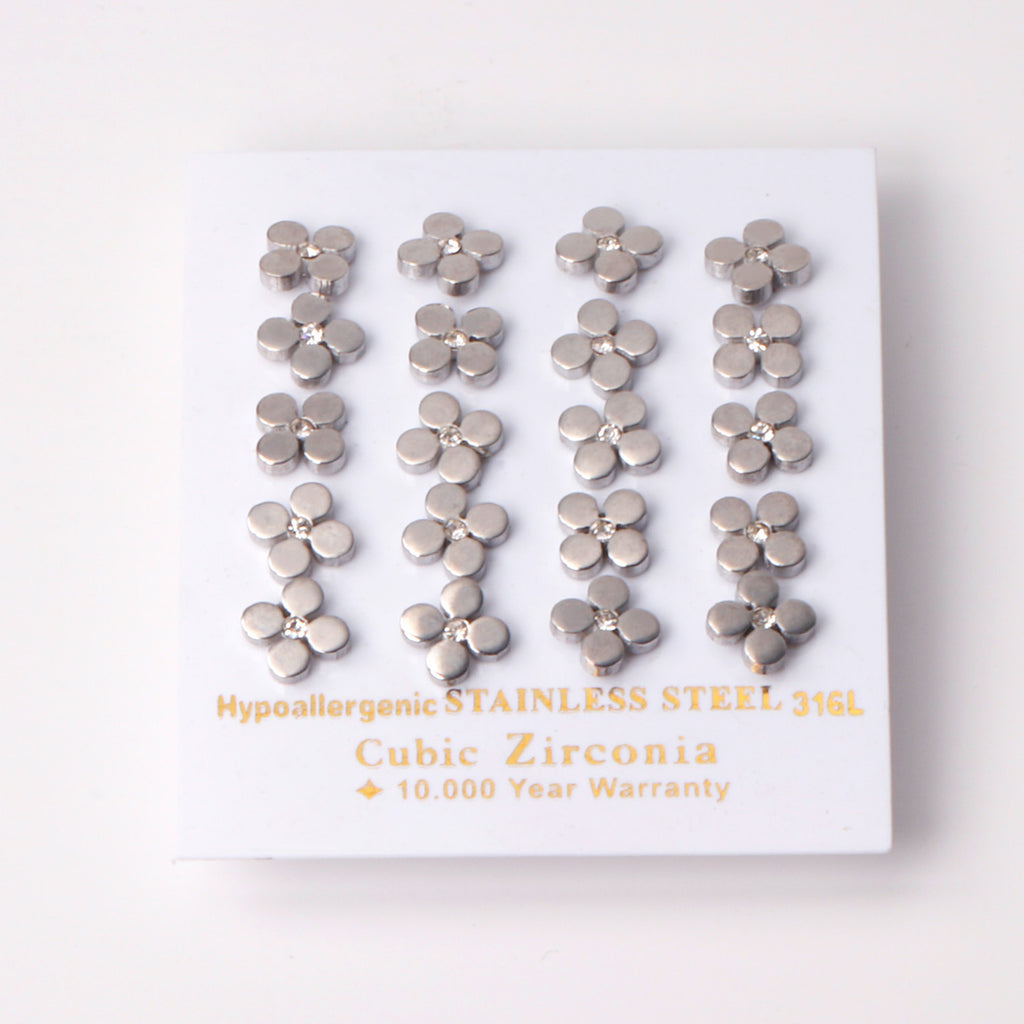 Damen Edelstahl Ohrringe mit stylischem Spiral-Design Shop Nory