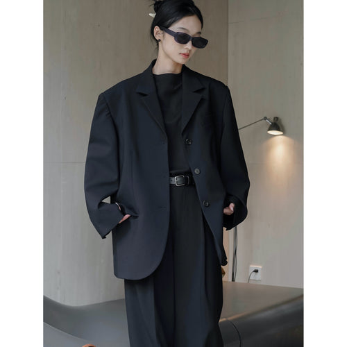 Damen Lockeres Tailoring-Sakko im Oversize-Cut mit fallender Schulter Shop Nory