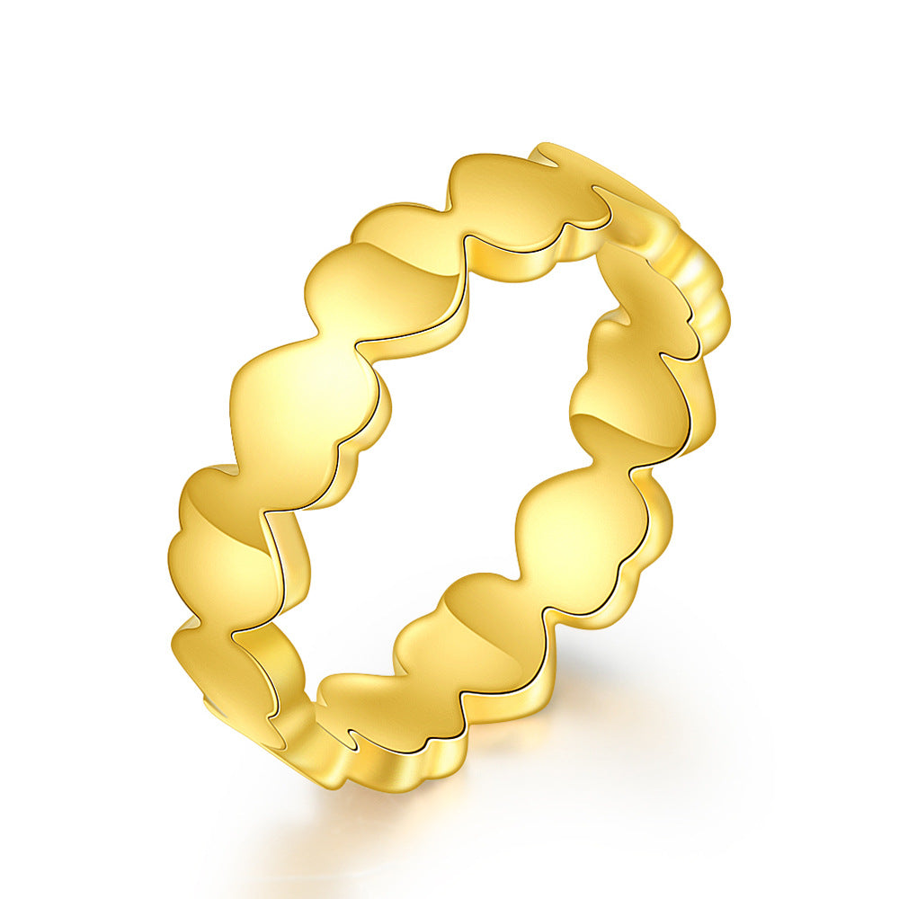 Damen Ring in verspieltem Wellen-Design Shop Nory