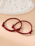 Damen sportliches Knotenarmband-Set aus robustem Material Shop Nory