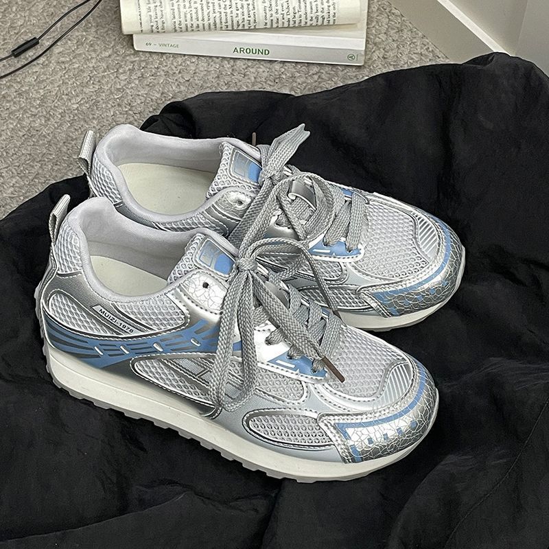 Damen Leichte Mesh-Lauf- und Freizeit-Sneaker mit profilierter Gummilaufsohle Shop Nory
