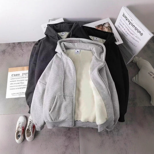 Unisex Kapuzenjacke mit Reißverschluss Shop Nory