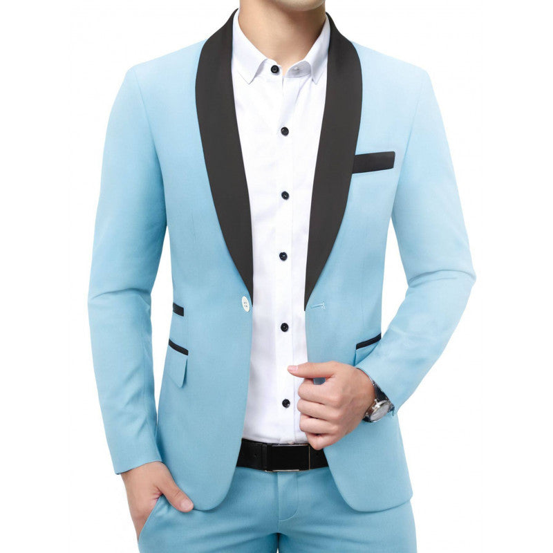 Herren Schmal geschnittenes Abend-Sakko im Smoking‑Stil mit Schalkragen Shop Nory