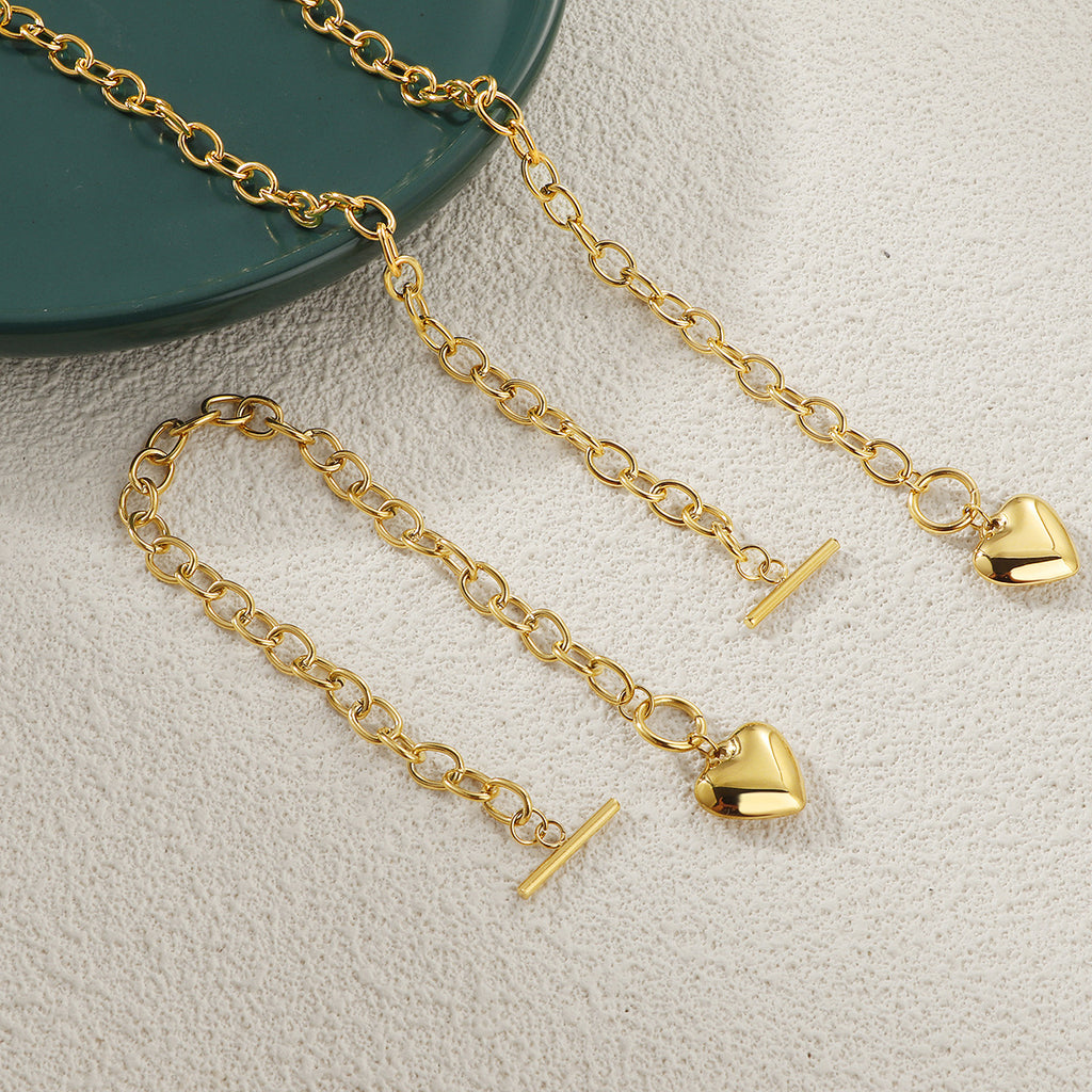 Damen Herzförmiges Armband Shop Nory