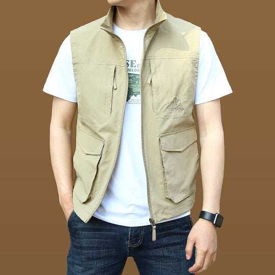 Herren Multifunktionale Outdoor-Weste Shop Nory