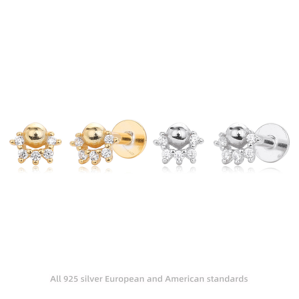 Damen Ohrstecker im kreativen Spinnen-Design aus hochwertigem 925 Sterling Silber Shop Nory