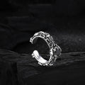 Damen Offener Ring mit kunstvollem Reliefdesign Shop Nory