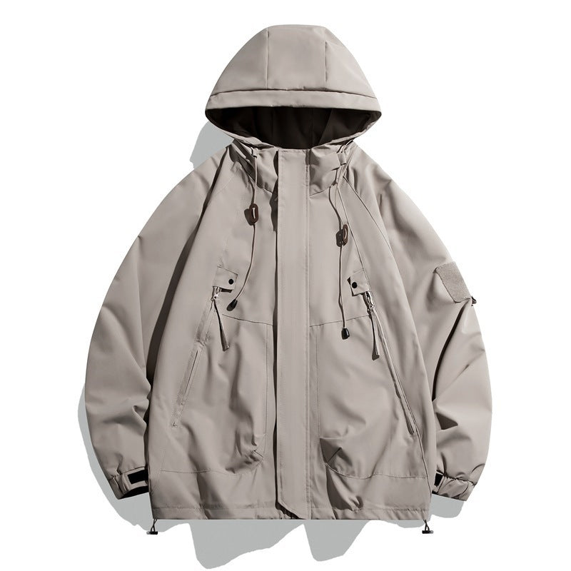 Damen technische Funktionsjacke mit verstellbarem Kapuzensystem und robustem Wetterschutz