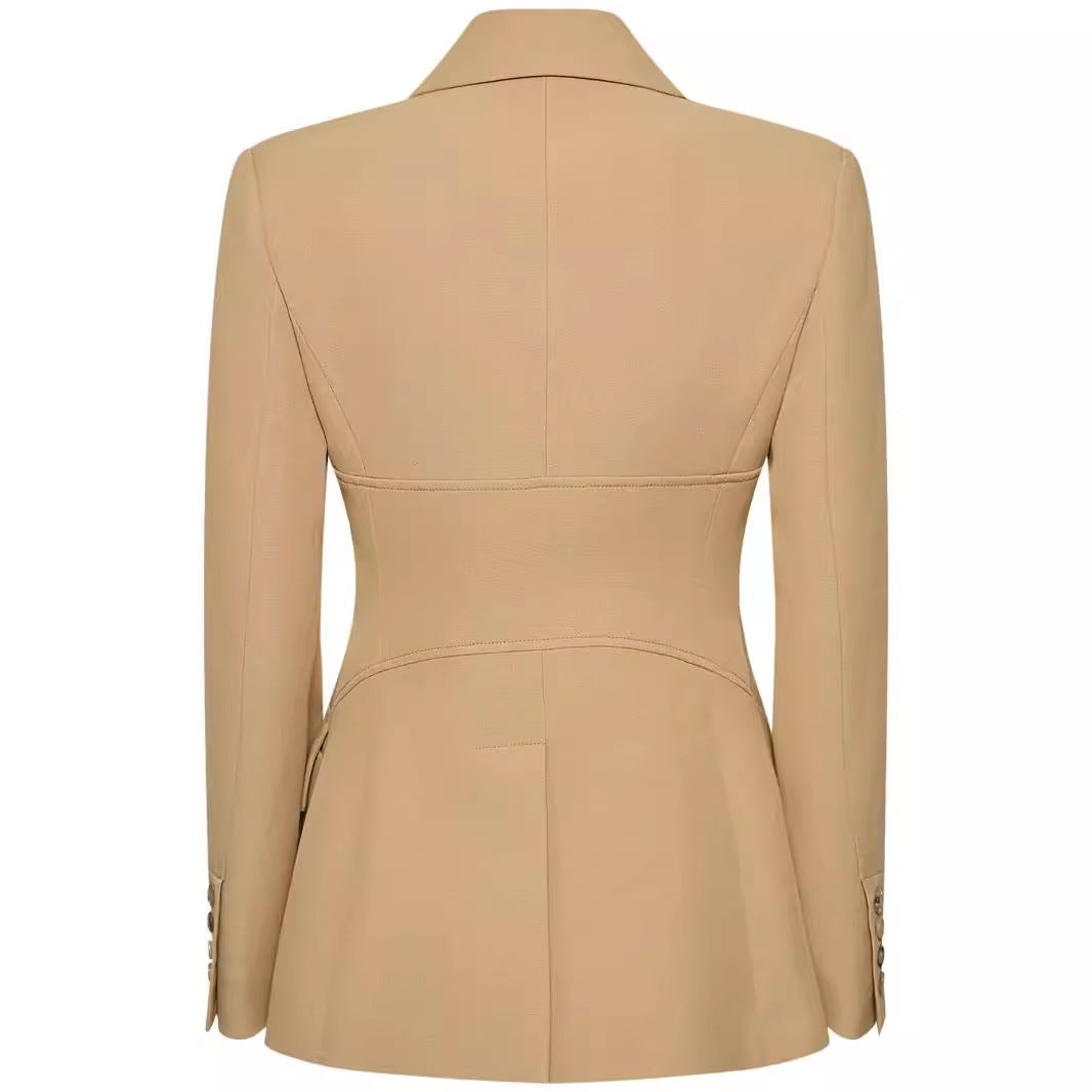 Damen Zweiteiliger Hosenanzug im Tailoring mit tailliertem Blazer und weitem Bein Shop Nory