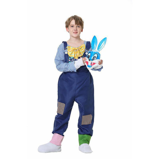 Jungen Clownskostüm mit bunten Details Shop Nory