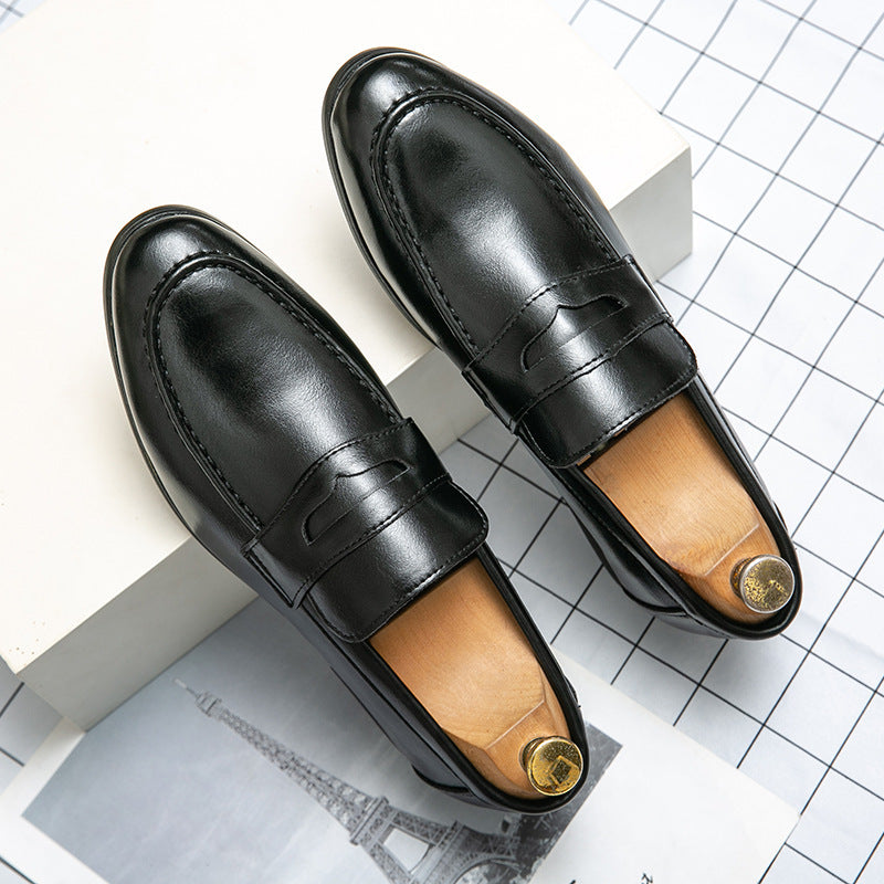 Herren klassische Tassel-Lederloafer mit Mokassinnaht, gepolsterter Komfortinnensohle und rutschfester Gummilaufsohle Shop Nory