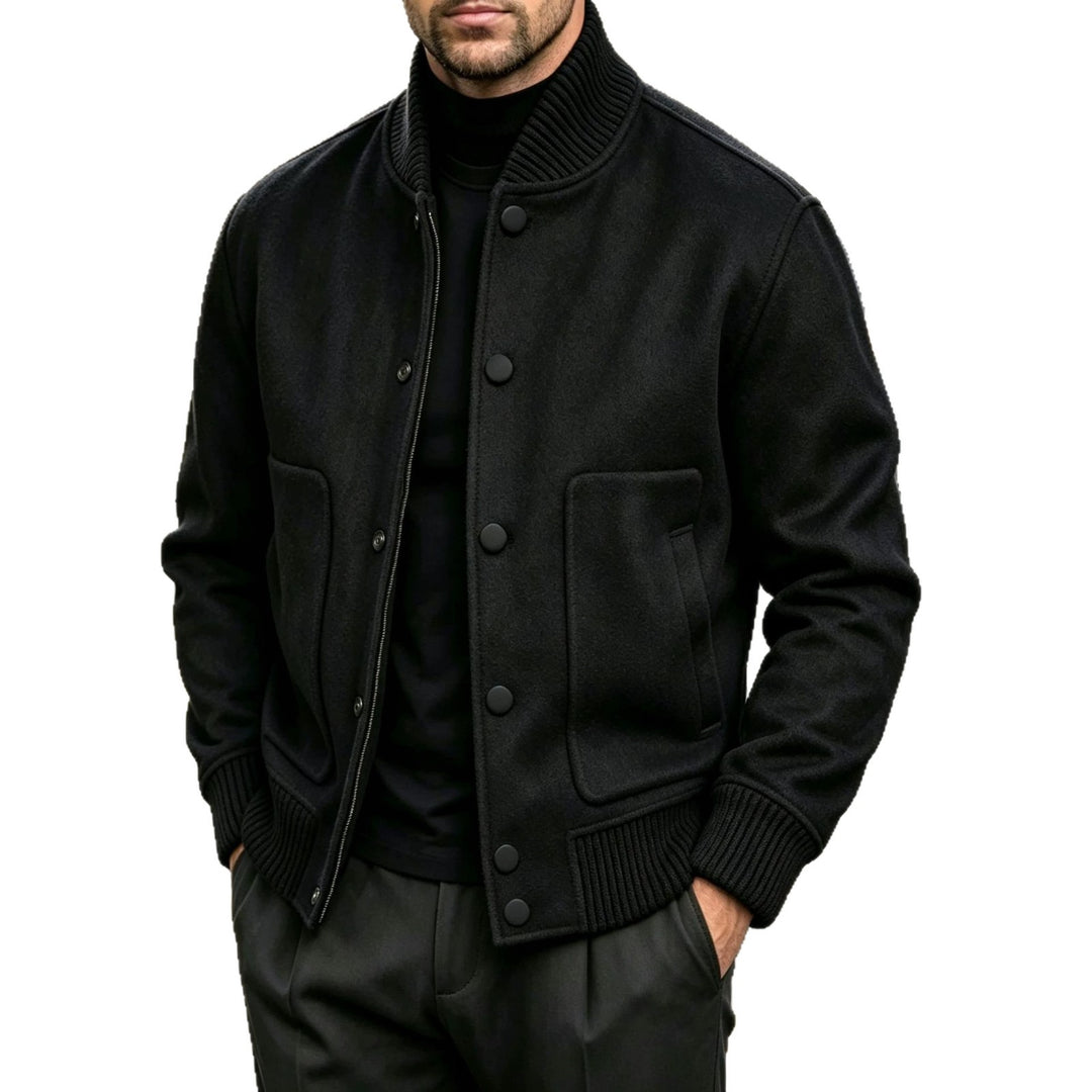 Herren Stilvolle Strickjacke mit Knopfverschluss
