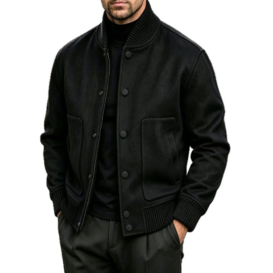 Herren Stilvolle Strickjacke mit Knopfverschluss