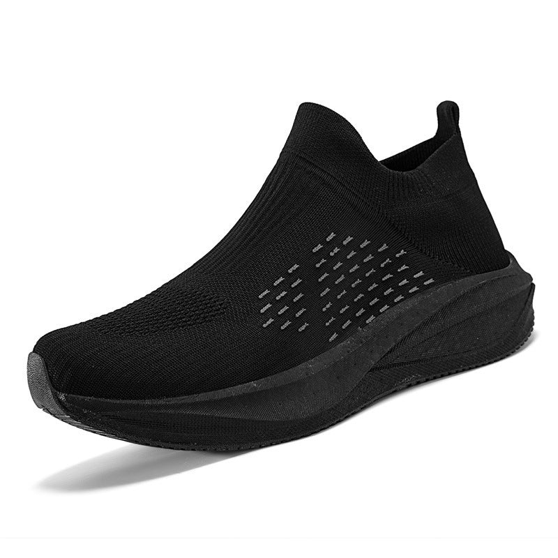 Damen Strick-Slip-On Sneaker mit nahtlosem Elastikschaft und dämpfender Plateau-Sohle Shop Nory