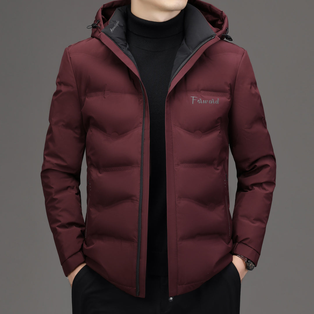 Herren Steppjacke mit Kapuze und schlanker Thermofütterung Shop Nory