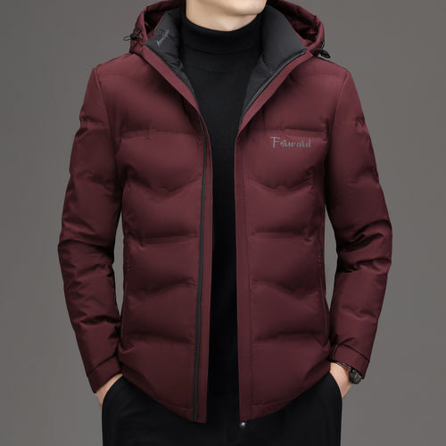 Herren Steppjacke mit Kapuze und schlanker Thermofütterung Shop Nory