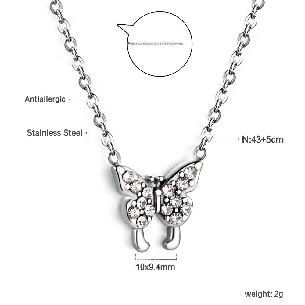 Damen Halskette mit liebevollem Herzmotiv aus goldplattiertem Edelstahl und funkelnden Zirkonia Shop Nory