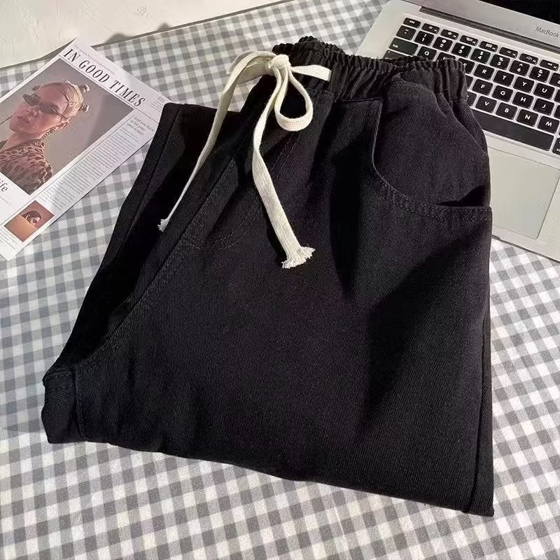 Herren Sportliche Freizeithose mit Kordelzug und tiefen Taschen