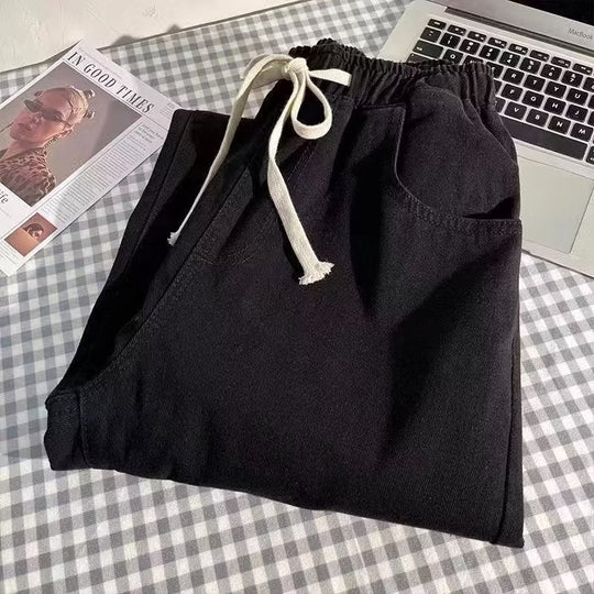 Herren Sportliche Freizeithose mit Kordelzug und tiefen Taschen